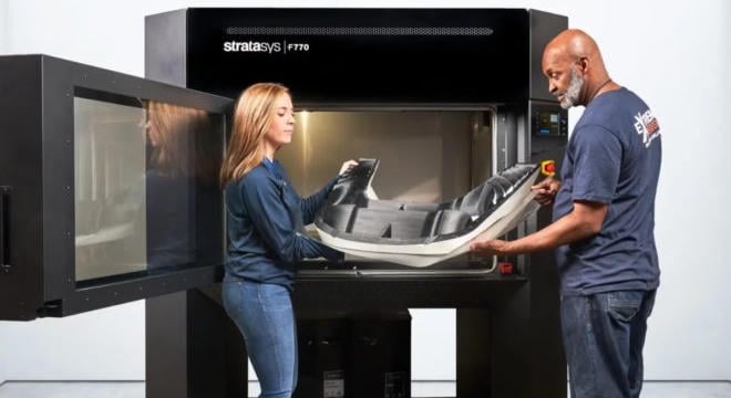 Nagyformátumú 3D nyomtatás közvetlenül a gyártásban