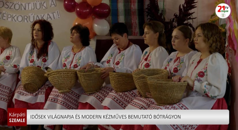 Idősek Világnapja és modern kézműves bemutató Bótrágyon – (videó)