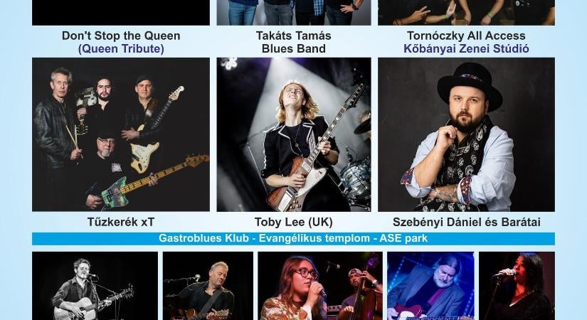 Programajánló – 34. Nemzetközi Gastroblues Fesztivál