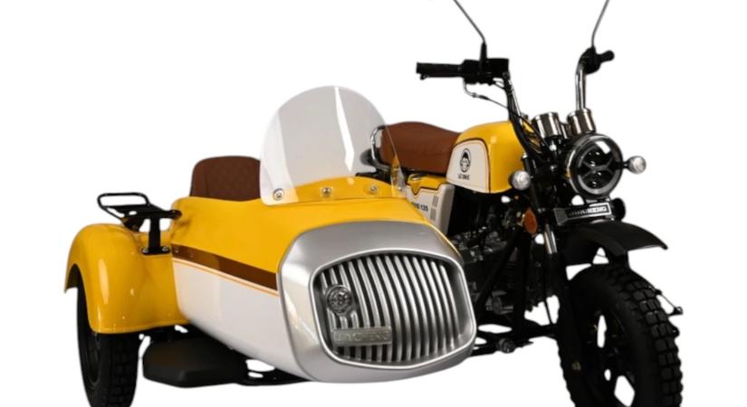 A világ legkisebb oldalkocsis motorja mindössze 125 köbcentis. A német GZ DUO egyszerre őrültség és mérnöki különlegesség