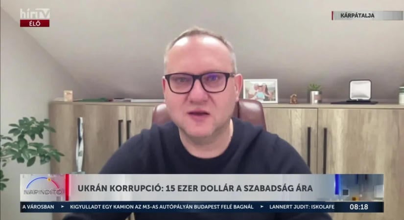 Ukrán korrupció: 15 ezer dollár a szabadság ára