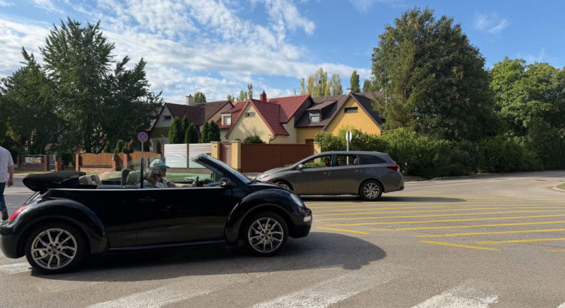 Körforgalom a Terv és a Gorkij utca kereszteződésében: a lakók megmentenék a kis ligetet - fotók
