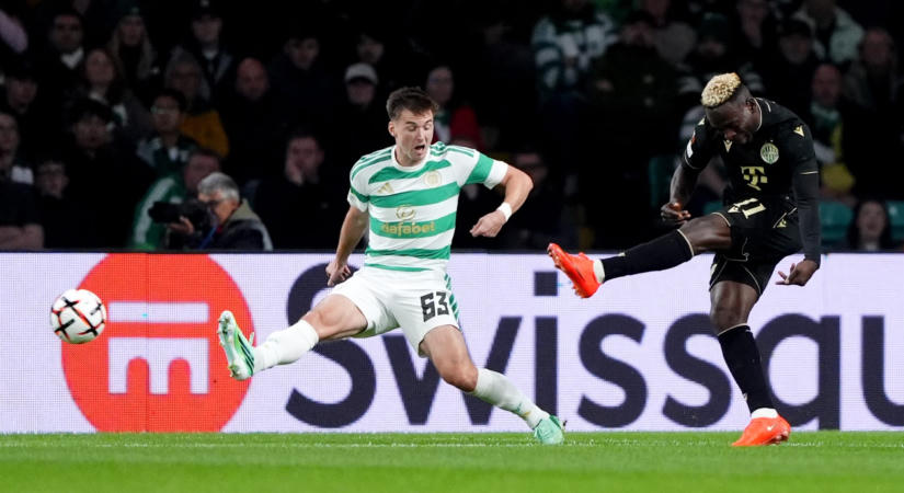 Celtic-Fradi: Yusuf távoli góljával vezet a Ferencváros - videó