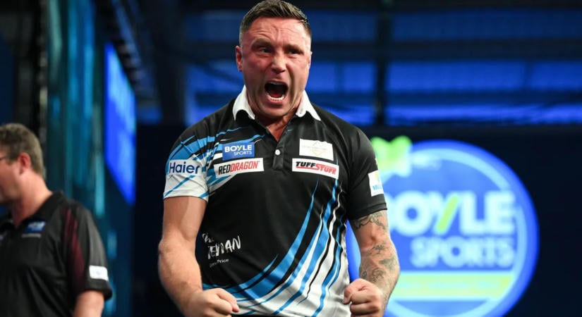 Gerwyn Price és Luke Humphries döntőzik egymással a World Grand Prix-n