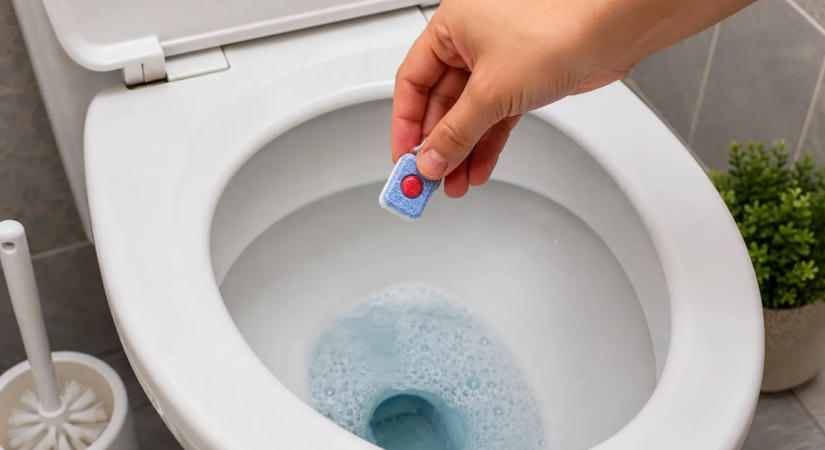 Ez az egyszerű házi szer úgy tisztítja a WC kagylót, mint a legdrágább tisztítószerek