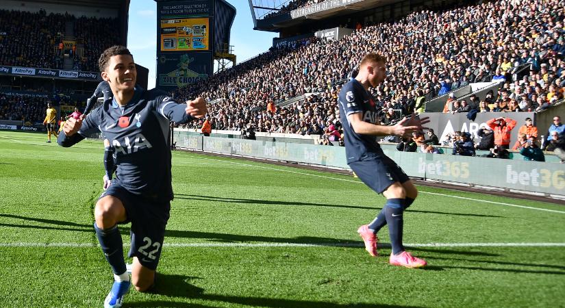 Premier League – A Tottenham a 90. percig vezetett, mégis kikapott