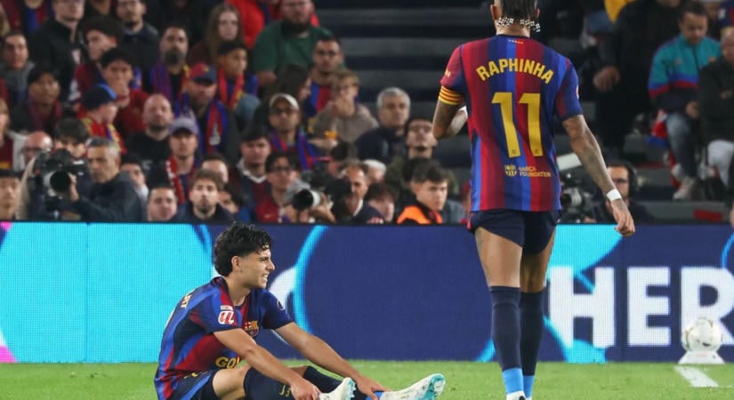 Újabb csapás a Barcelonának: súlyosan megsérült Hansi Flick egyik nagy felfedezettje