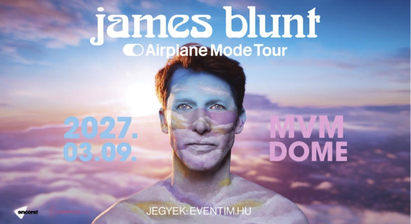James Blunt új albummal és világslágerekkel érkezik Budapestre