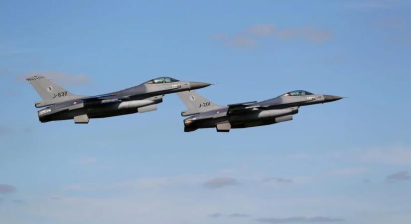 Három F-16-os vadászgépet szállít Ukrajnának az év végéig Belgium