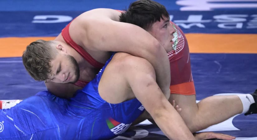 Egy percig sem tartott a döntő, Vitek Dárius ezüstérmes lett a birkózó-vb-n