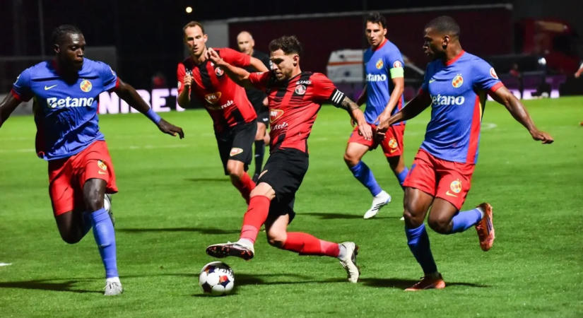 Nem bírt az FCSB-vel a Csíkszereda; nyert első hazai meccsén a Sepsi