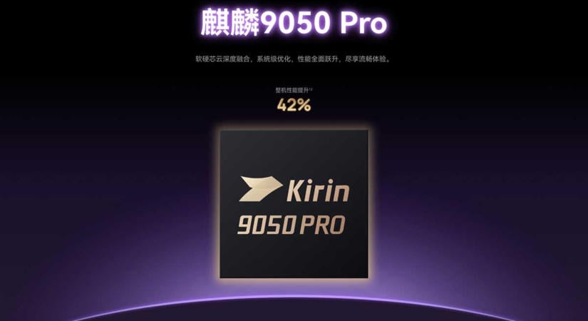 Meglepő eredménnyel zárult a Huawei Kirin 9050 Pro lapkakészlet tesztje