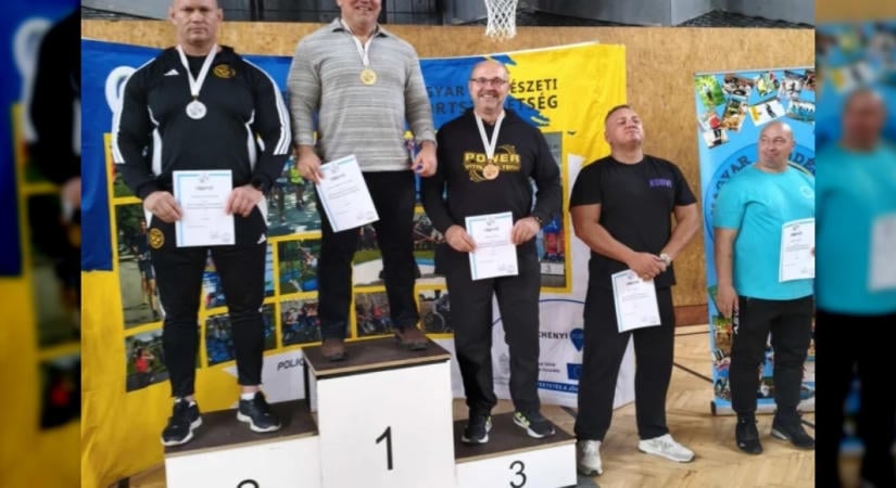 Bronzérmet szerzett a Nógrád Megyei Rendőr-főkapitányság munkatársa az országos fekvenyomó bajnokságon