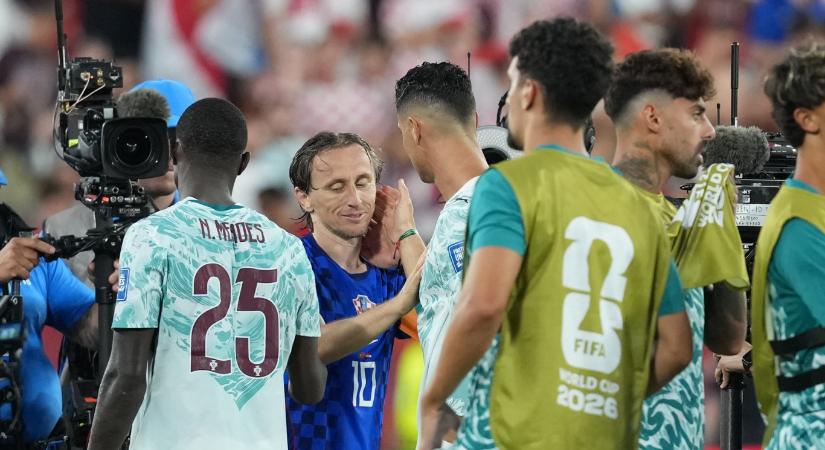 „Szeretnélek újra látni” – ikonikus felvételek készültek Cristiano Ronaldo és Luka Modric utolsó randevújáról