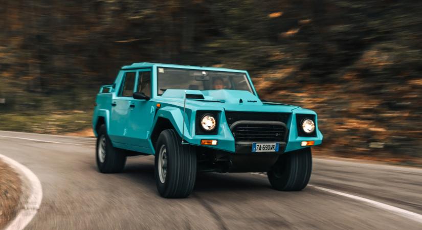 40 éve született a Lamborghini szuperterepjárója, ami a Hummer babérjaira tört