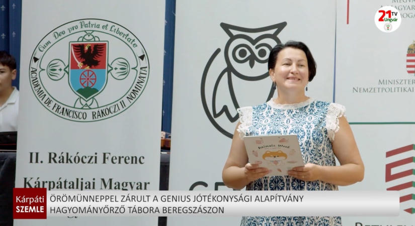 Örömünneppel zárult a GENIUS Jótékonysági Alapítvány hagyományőrző tábora Beregszászon (videó)