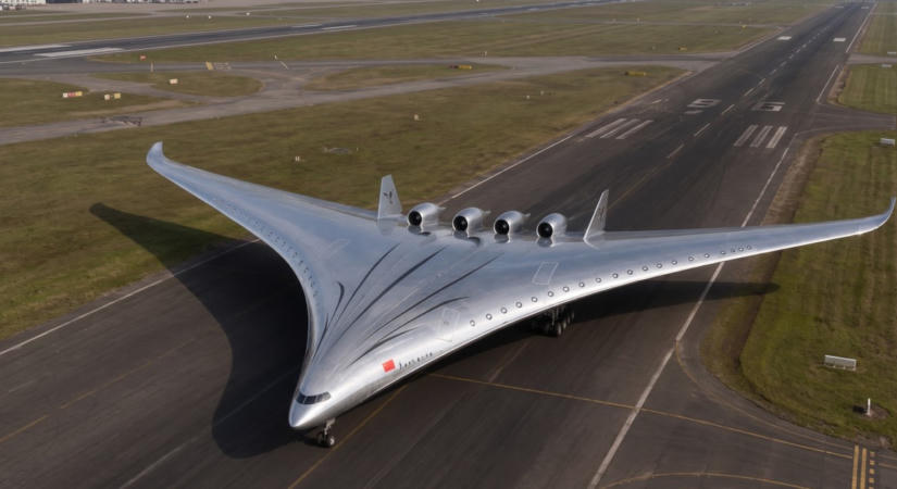 Ez lesz a Boeing és az Airbus rémálma? Kína egy 800 utas szállítására képes, gigantikus „repülő szárnnyal” forgathatja fel a légi közlekedést
