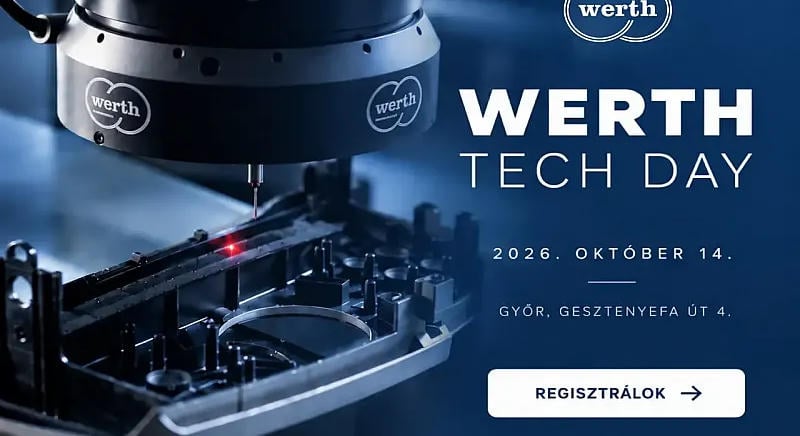 Élő gépbemutatókkal érkezik Győrbe a WERTH Tech Day