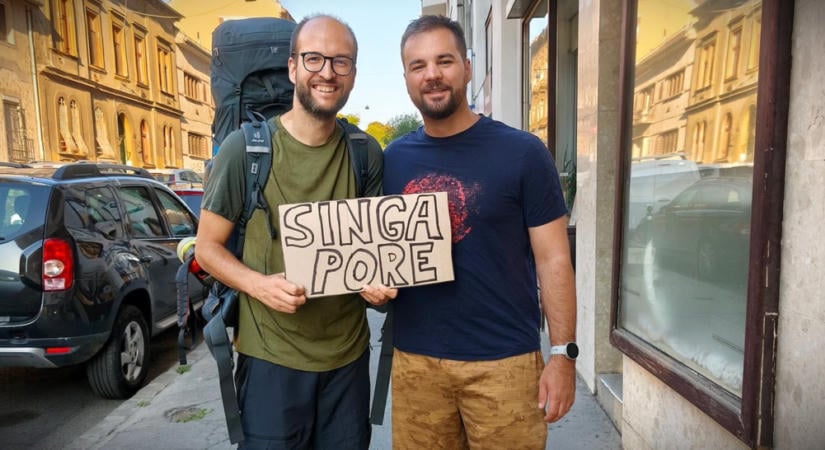 Akit Kapu Tibor indított útnak: autóstoppal Budapestről Szingapúrba