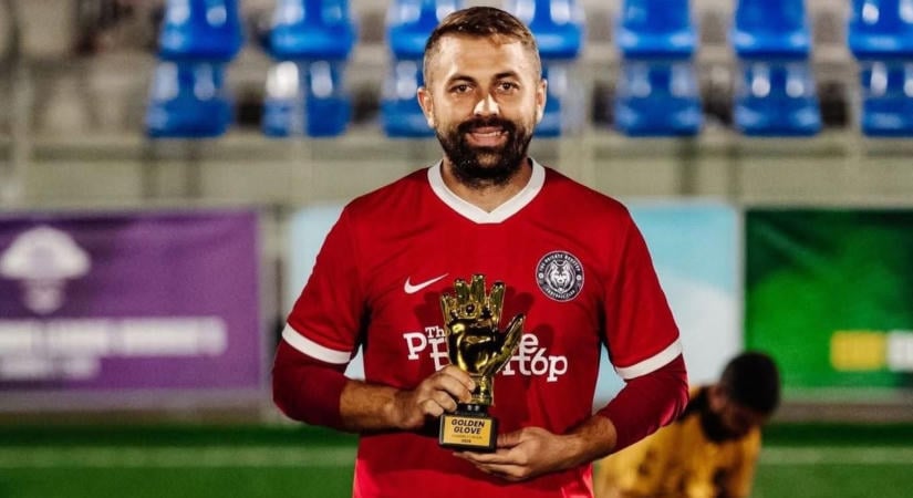 BL-arany és különdíj: a mindent eldöntő hetest is vállalta a Füzesabony SC kapusa