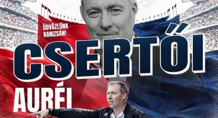 Csertői Aurél lett az NB II-es csapat új vezetőedzője