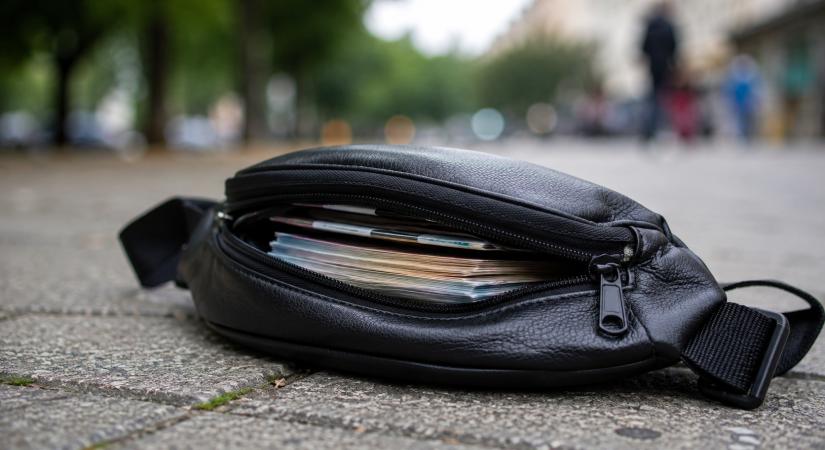 Pénzzel teli övtáskát talált Sepsiszentgyörgyön, büntetőeljárás lett belőle
