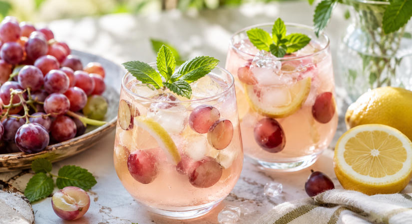 A nyár végi kedvencünk: frissítő szőlős limonádé házilag