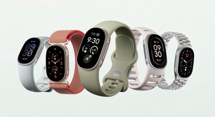 Fitbit Edge: kijelzőt kapott a könnyű Google-fitneszkarkötő