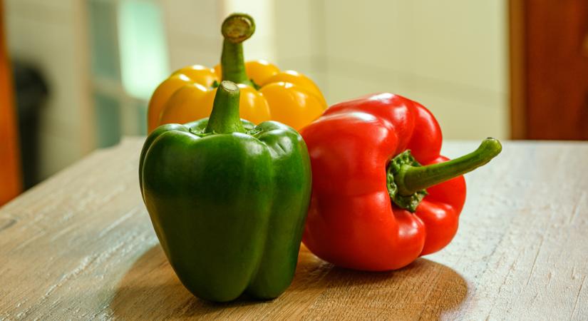Zöld, sárga vagy piros kaliforniai paprika? Melyik a legegészségesebb?