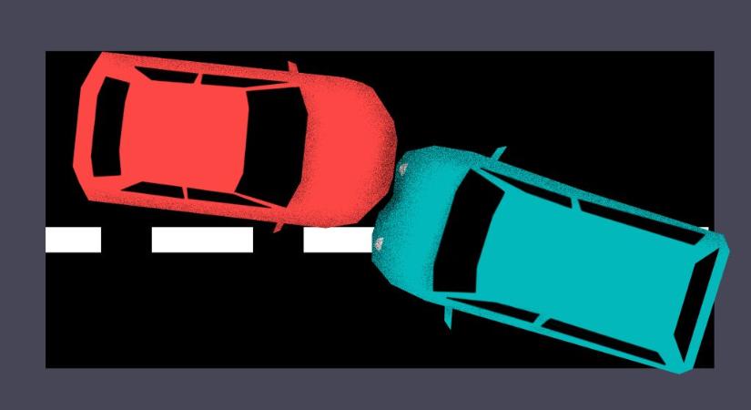 Három mentőhelikopter is érkezett a sárvári frontális balesethez, egy nő a helyszínen meghalt