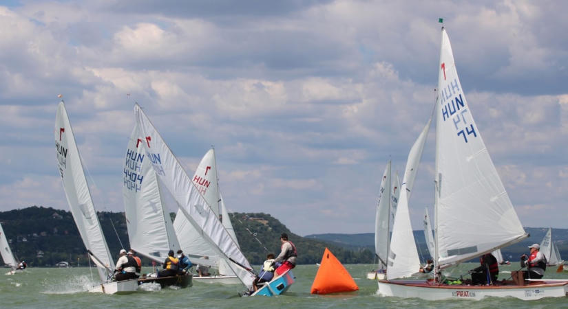 Két kemény nap után egy harmadik. Tihany Olympic Regatta I.