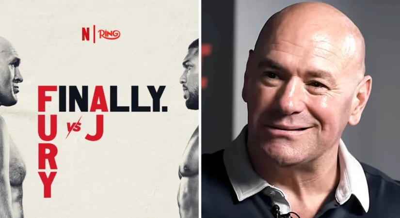 Dana White elárulta, milyen szerepe van az UFC-nek a Tyson Fury–Anthony Joshua meccsben