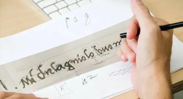 Ingyenes digitális betűtípust készítettek Michelangelo kézírása alapján