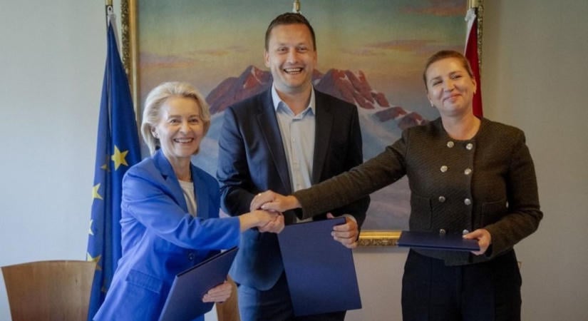 Grönland hirtelen nagyon fontos lett az EU-nak is, von der Leyen odament udvarolni és pénzesőt ígér