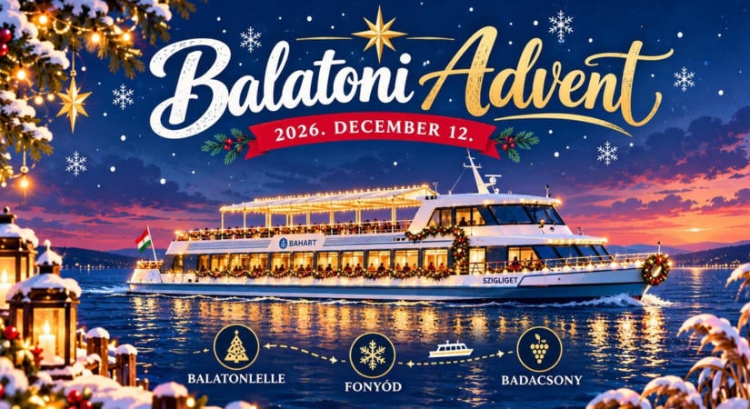 Még Mindenszentek sem volt, de a Balaton már az Adventre készül