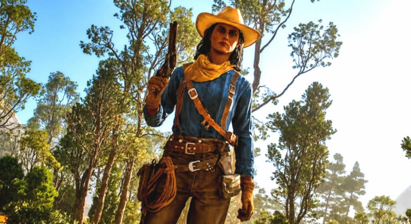 Red Dead-hangulat és Rust-túlélés egyetlen westernben