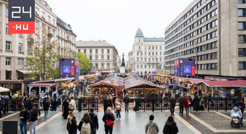 A Bazilika előtti karácsonyi vásárt választották Európa legszebbjének