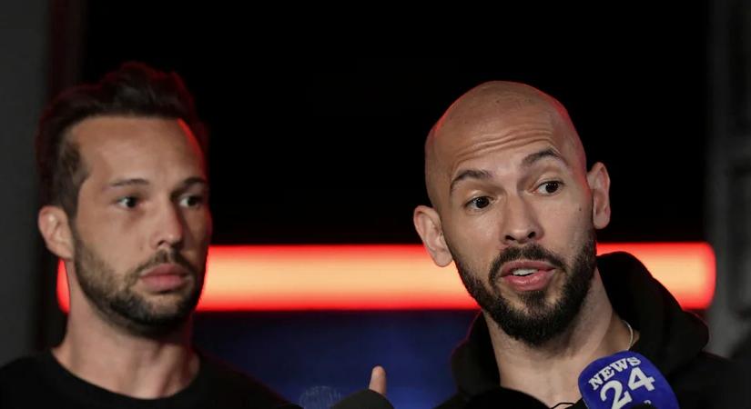 Brit kérésre Amerikában letartóztatták Andrew és Tristan Tate-et