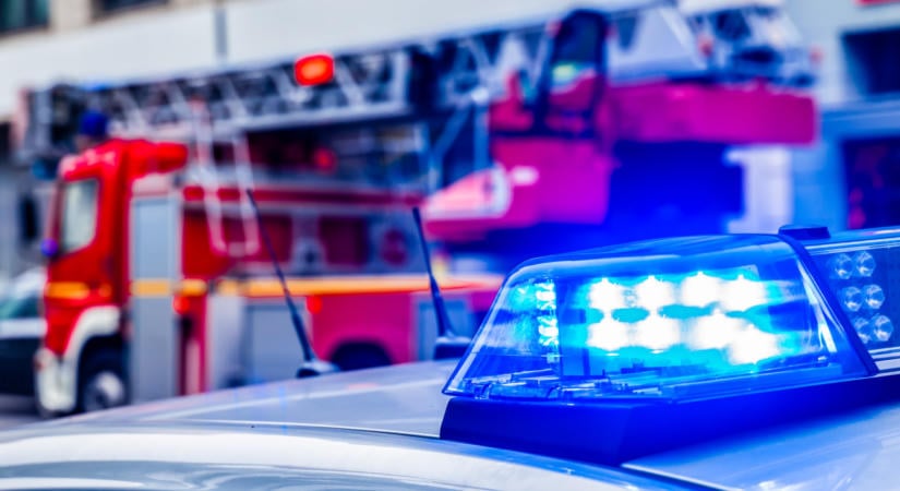 29 embert, köztük hat gyermeket kellett kimenekíteni egy veszprémi társasházból