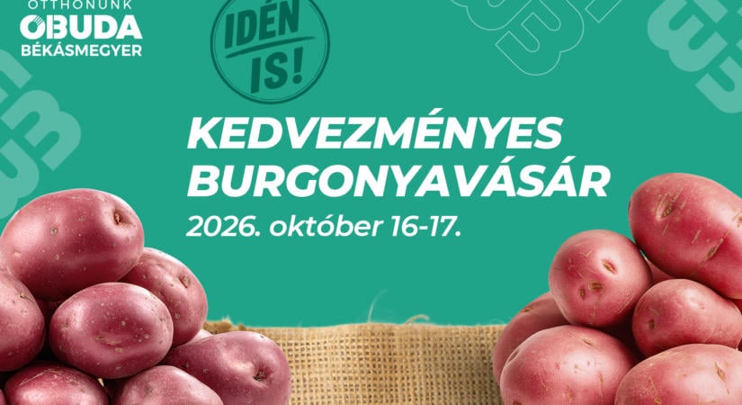 Kedvezményes burgonyavásár – Segítség a nehéz helyzetbe került kerületieknek