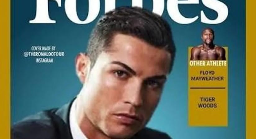 Forbes: Cristiano Ronaldo több mint kétmilliárd dollárt keresett