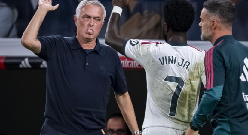 Mourinho Viníciusról: „A helyében valószínűleg már nem lennék itt”