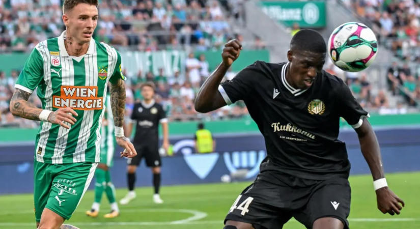 Bolla Bendegúz gólpasszaival jutott tovább a Rapid Wien a Konferencia-ligában