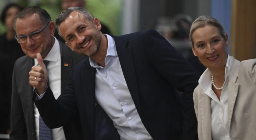 Az AfD földcsuszamlásszerű győzelme után már a német politikai tűzfal is inog