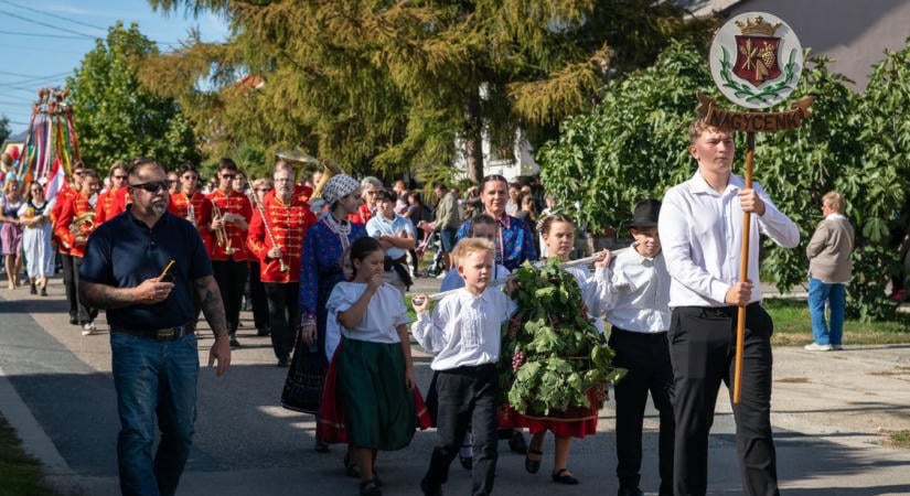 Harmincadik alkalommal ünnepelték a szüretet Nagycenken