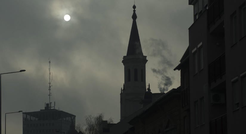 Az ország több pontján egészségtelen a levegő minősége