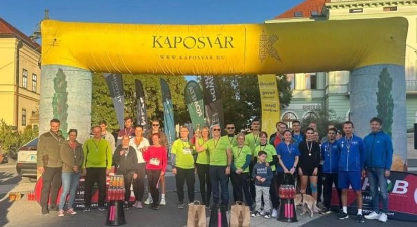 Bajnoki címet szereztek a somogyi tűzoltók a kíméletlen zselici futóversenyen