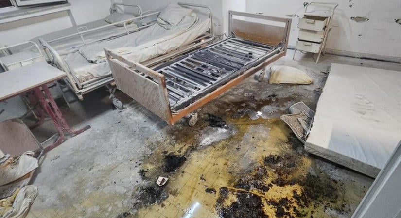 Tűz ütött ki egy kórház pszichiátriáján: 16 beteget evakuáltak, egyik megsérült