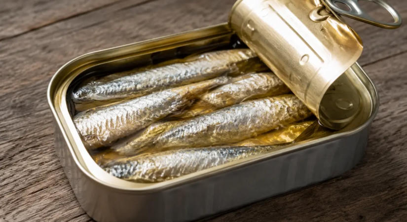 Ebben a halfélébe van a legtöbb omega-3, de a legtöbb még mindig a szardíniát eszik