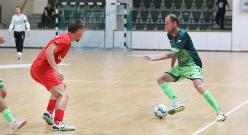 Futsal: Haladás-döntetlen az NB II-es rajton (sok-sok képpel)